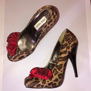 Steve Madden cheetah heels